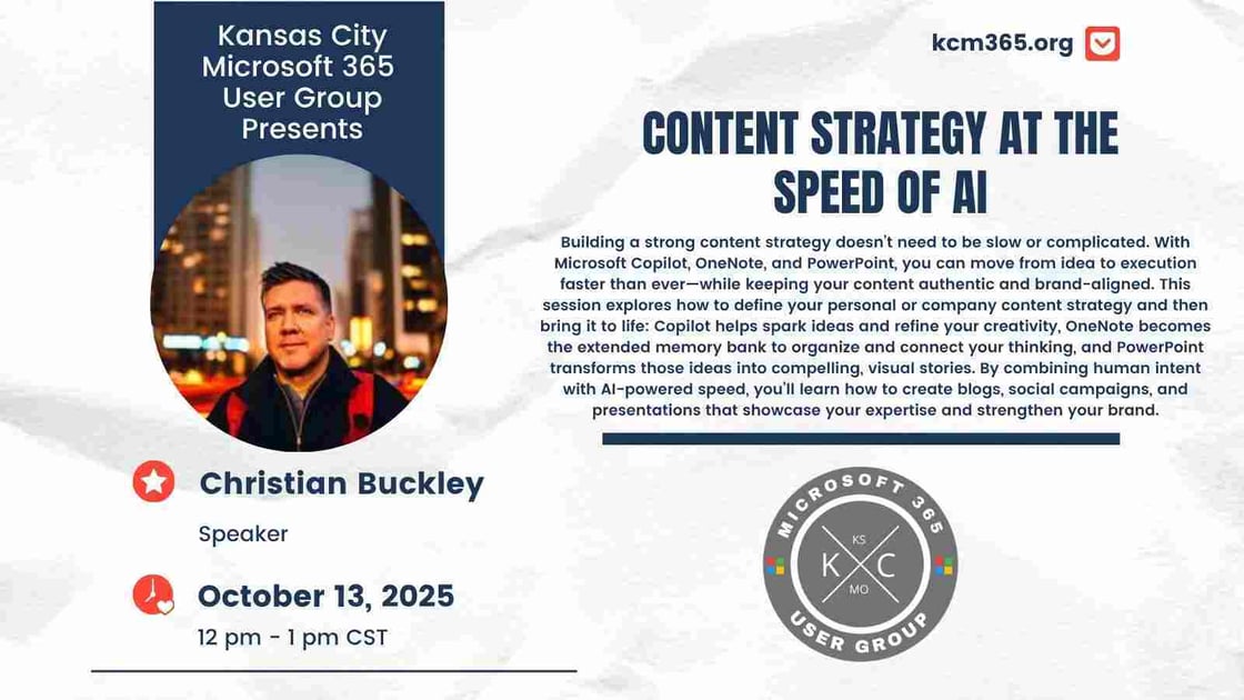 Christian Buckley Oct 2025